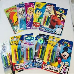 New 10 Disney Coloring Books